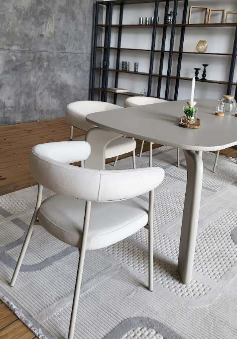 Стул обеденный VTR- М-230 тапиока + кремовый