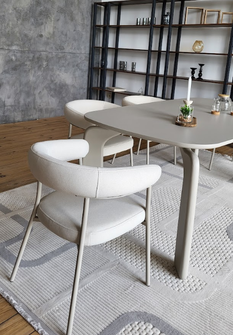 Стул обеденный VTR- М-230 тапиока + кремовый