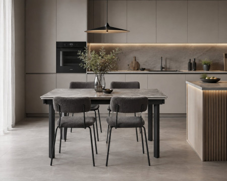 Стул обеденный модерн Evro- Union Grey DC22222