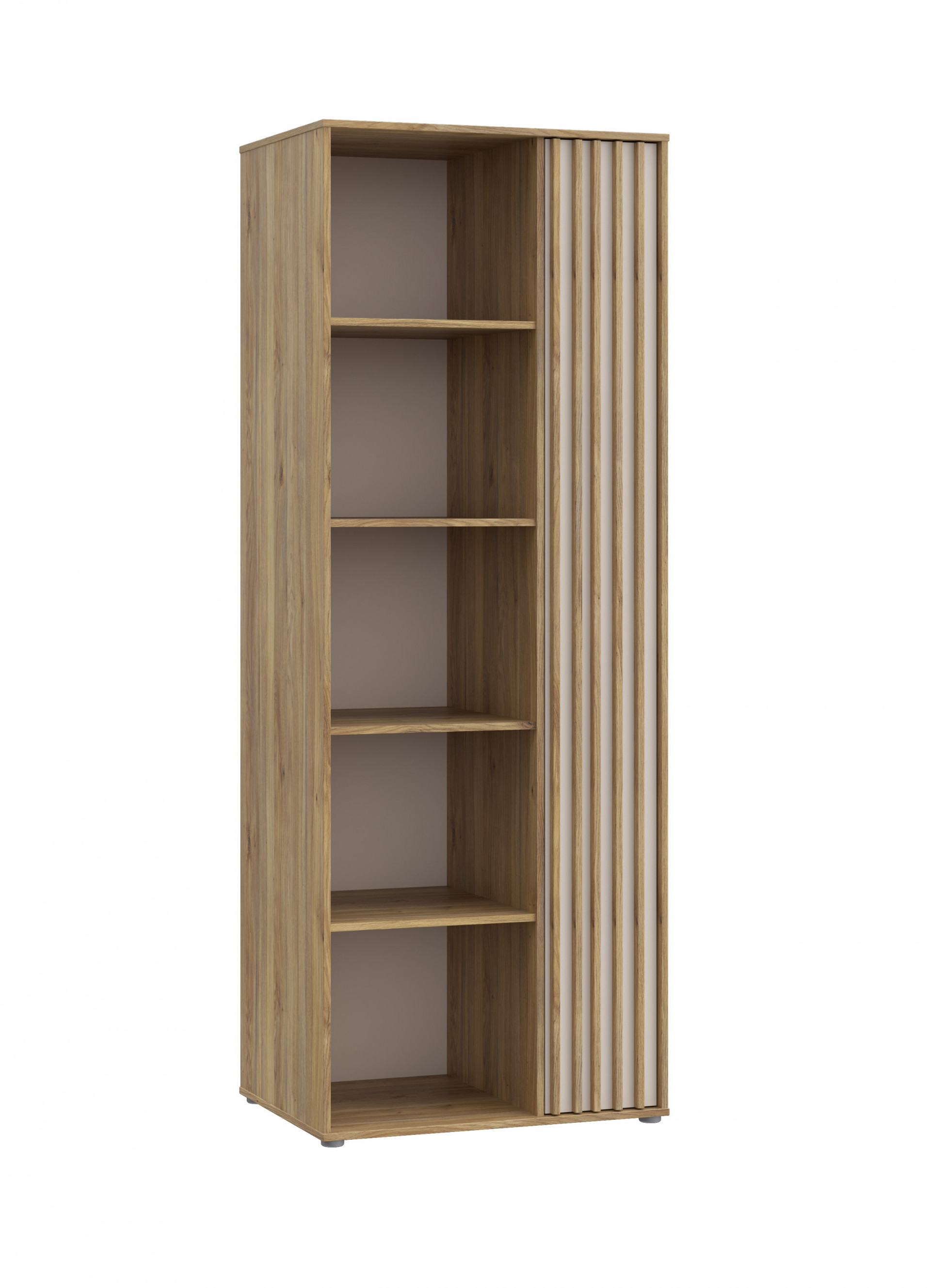 Стеллаж для книг Forte ELISTON EGMR721 (дуб Маувелла/песочный)