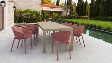 Стул уличный Siesta Sky Pro (марсала)