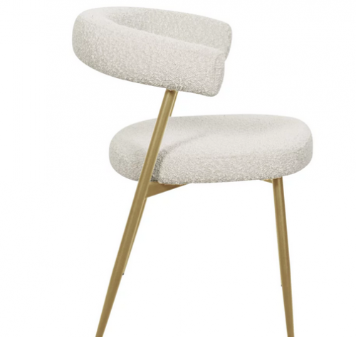 Стул обеденный CRV- Freedom Swan feather bronze base 