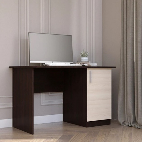 Стол письменный EVR- Школьник-5 венге + дуб молочный