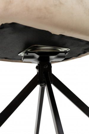 Стул с поворотным механизмом BIO- Grace Спинер (велюр бежевый) 