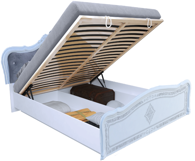Кровать с подъемным механизмом MRK- Луиза Люкс 160х200