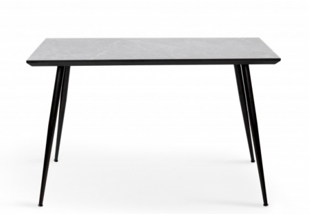 Стол обеденный BIO- "Торнадо"  бетон серо-бежевый /черный