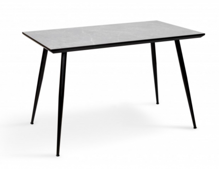 Стол обеденный BIO- "Торнадо"  бетон серо-бежевый /черный