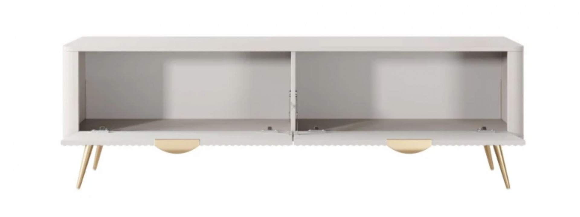 Стенка Perfect Home Ланте / Lante: Стеллаж 2S + Тумба TV 2D/163 Беж