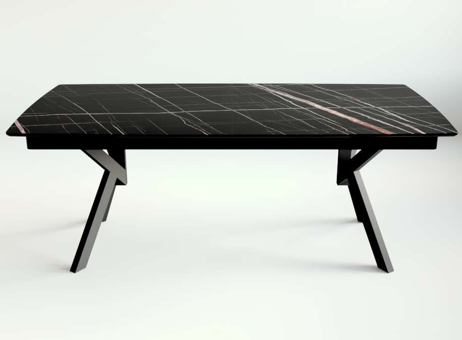 Стол обеденный раздвижной Avn- SHINE 158-248x100 Shiny Sonato 
