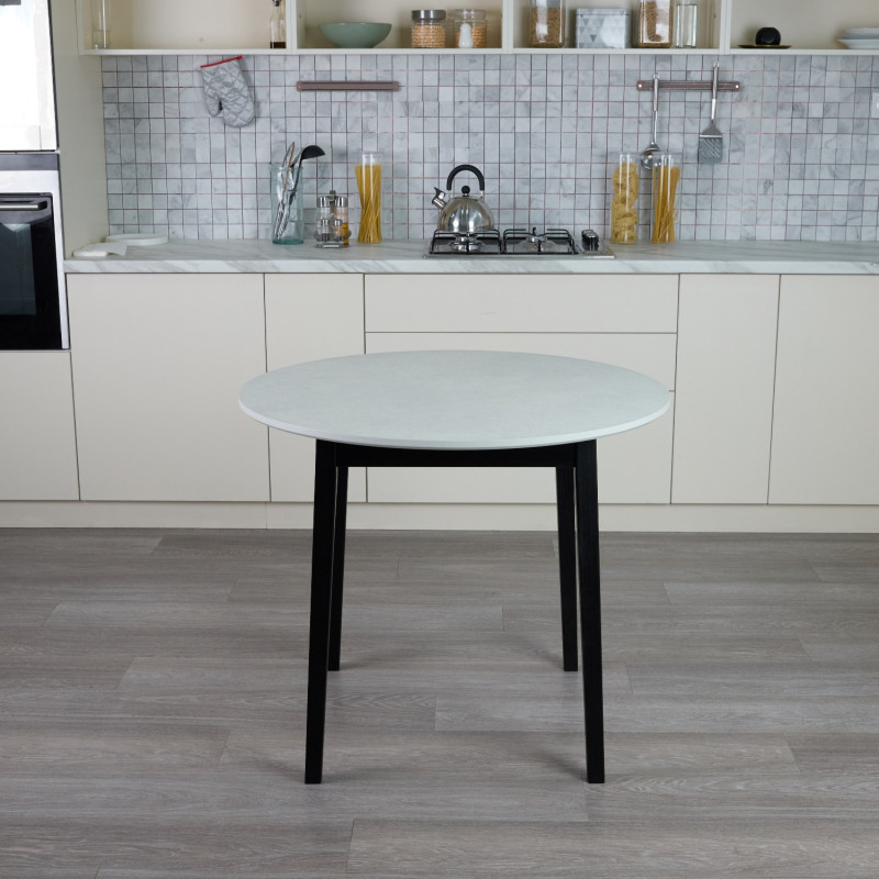 Комплект кухонный Ont- Розарио 90 Жемчужина стол + 4 Стула Peru