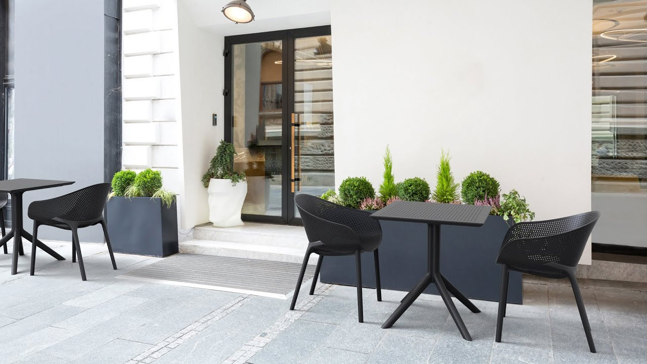 Стул уличный Siesta Sky Pro (черный)