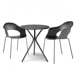 Комплект для улици VLL- SCAB Leo 2719/Lady B 2700 (антрацит)