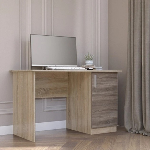 Стол письменный EVR- Школьник-5 дуб Сонома + трюфель