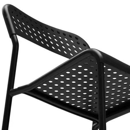 Стул пластиковый BIO- Эрго (черный)