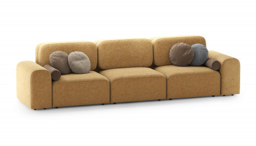 Трёхместный диван прямой Mil- Breeze 