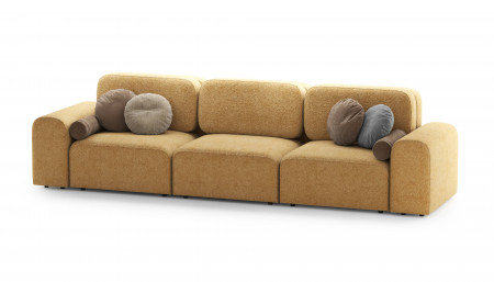 Трёхместный диван прямой Mil- Breeze 