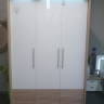 Шкаф 3-дверный EMB- Верона (Oak sonomo, White)