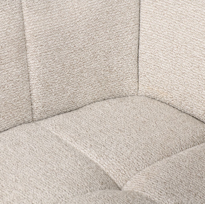 Стілець обідній поворотний TPRO- Special4You Hamster beige Е7313