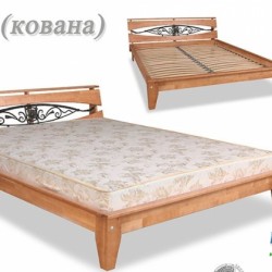 Кровать деревянная CDOK- Венеция ковка