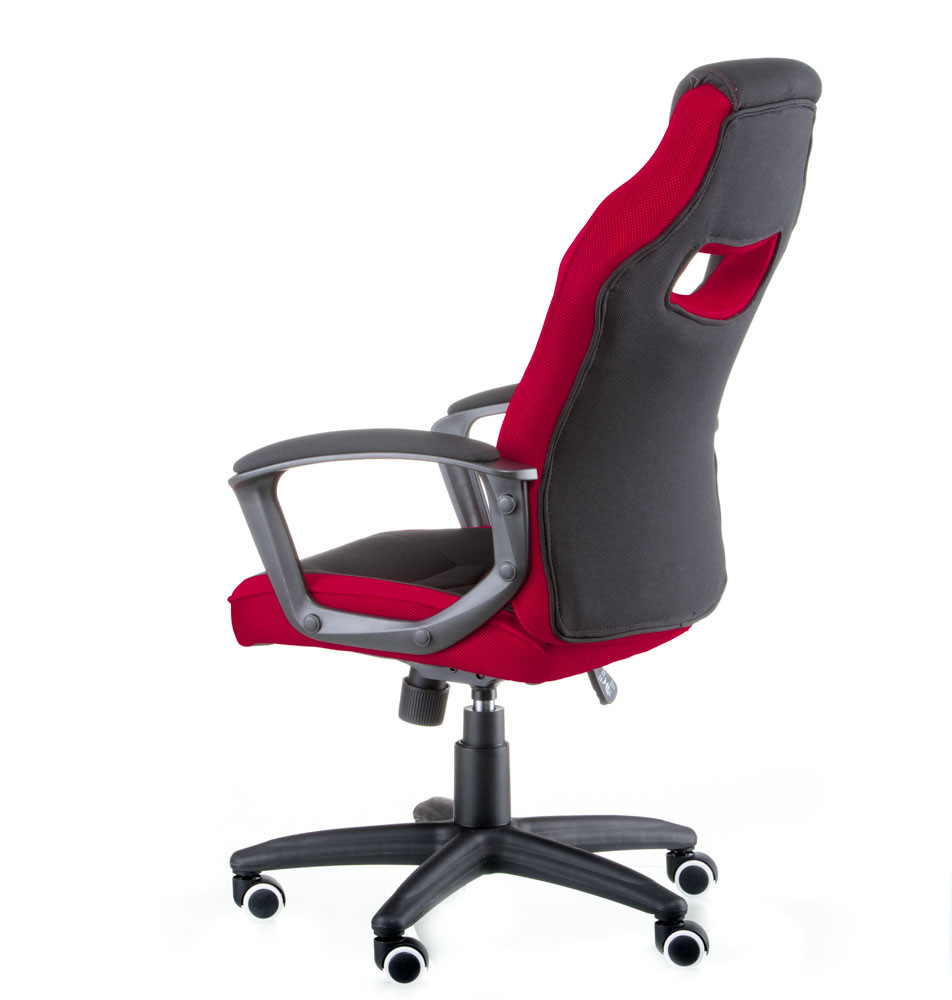 Кресло офисноеTPRO- Riko black/red E5234