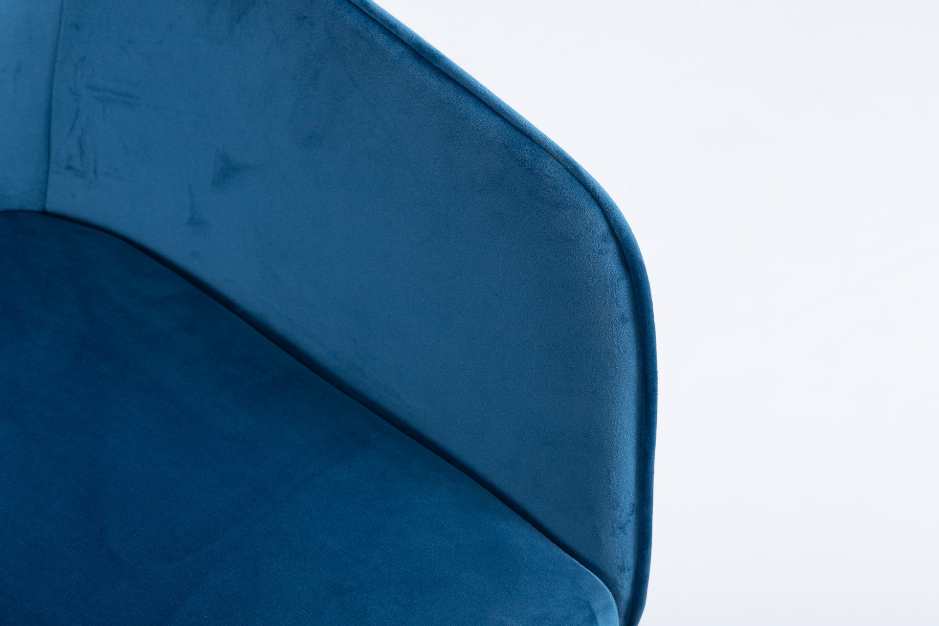 Кресло поворотное модерн NL- Galera (Галера) синий