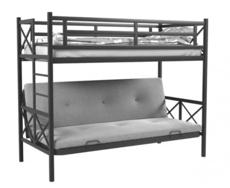 Кровать двухъярусная металлическая PKR- Герда 3