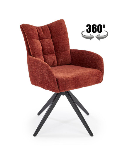 Стул обеденный Halmar K-540 (бежевый, пепельный, корица)