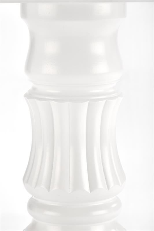 Стол обеденный круглый PL- HALMAR WILLIAM белый