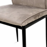 Стул обеденный BIO- Grace Ричь, велюр Песочный/ ножки черные