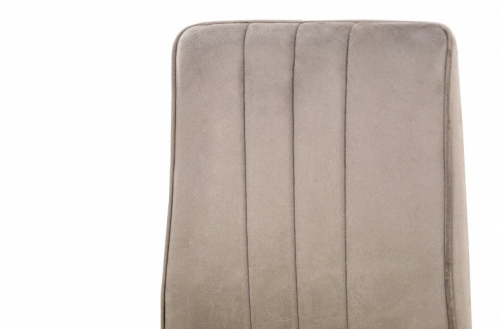 Стул обеденный BIO- Grace Ричь, велюр Песочный/ ножки черные