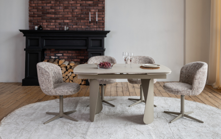 Стол обеденный модерн VTR- ТМL-1270 (Нардо) 140-200*90