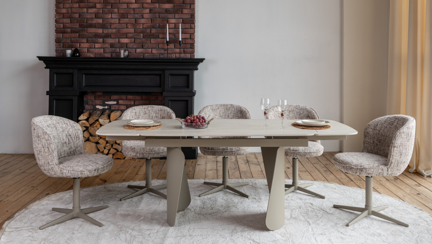 Стол обеденный модерн VTR- ТМL-1270 (Нардо) 140-200*90