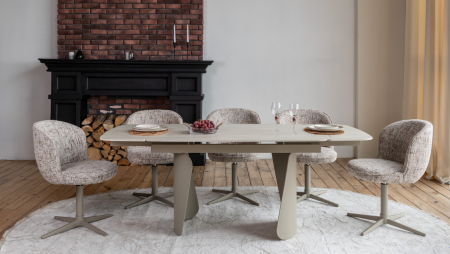 Стол обеденный модерн VTR- ТМL-1270 (Нардо) 140-200*90