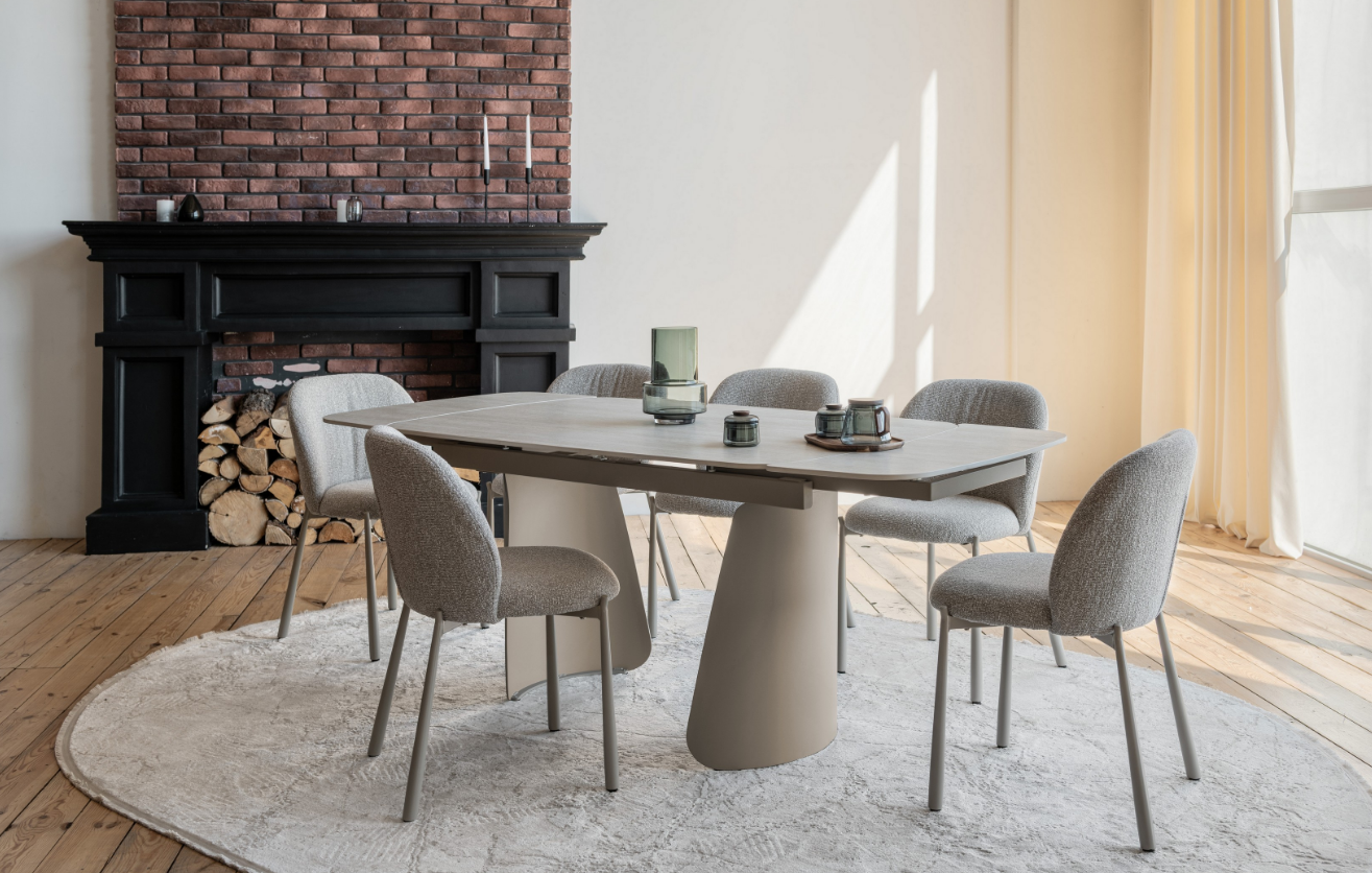 Стол обеденный модерн VTR- ТМL-1270 (Нардо) 140-200*90