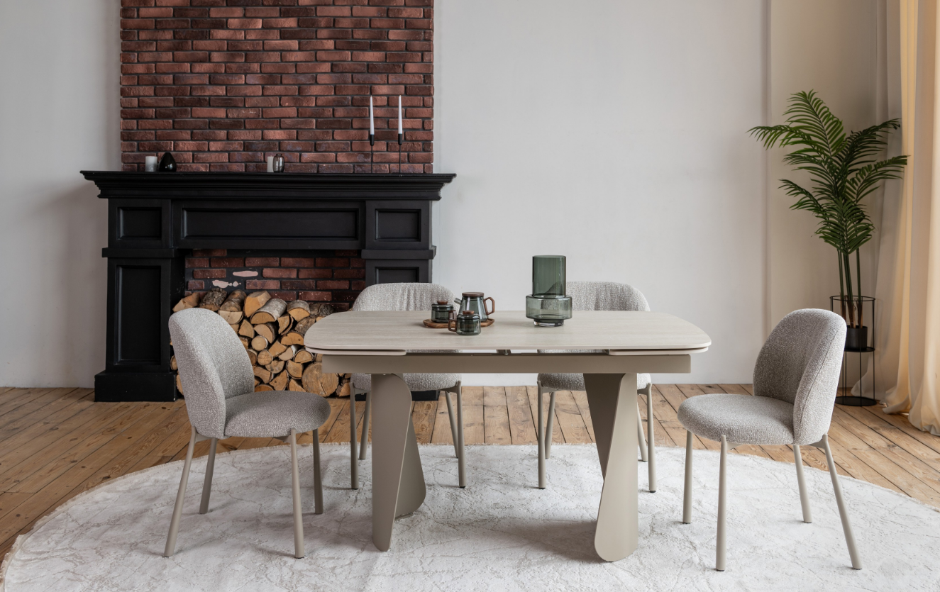 Стол обеденный модерн VTR- ТМL-1270 (Нардо) 140-200*90