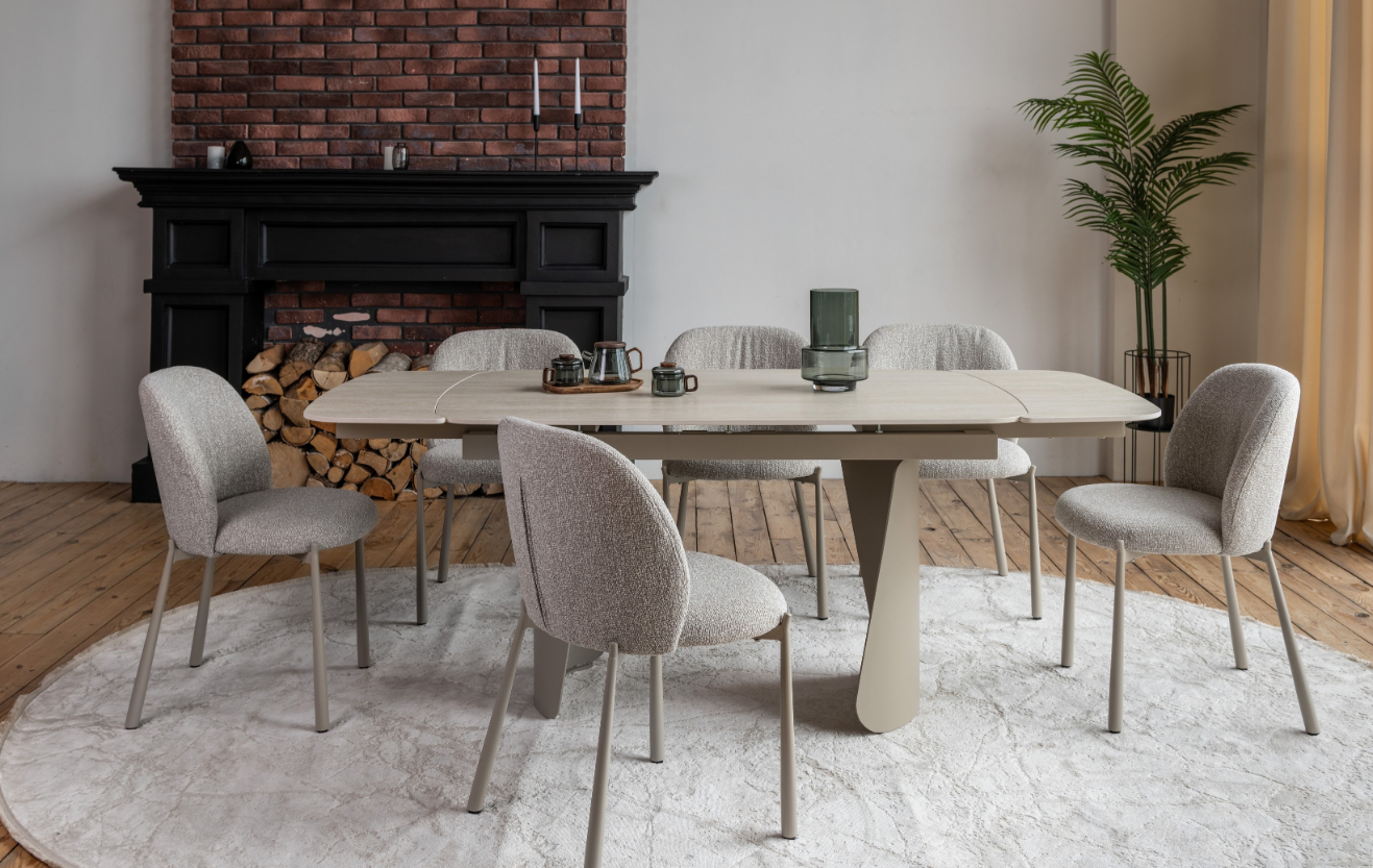 Стол обеденный модерн VTR- ТМL-1270 (Нардо) 140-200*90