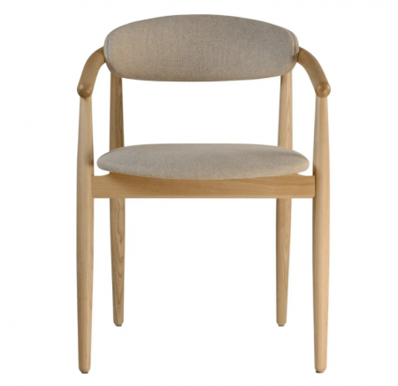 Стул обеденный LVK- Mamont soft натуральный ясень / Austin 2