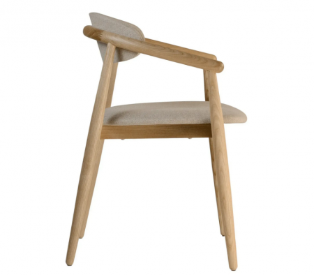 Стул обеденный LVK- Mamont soft натуральный ясень / Austin 2
