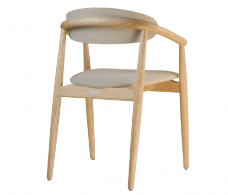 Стул обеденный LVK- Mamont soft натуральный ясень / Austin 2