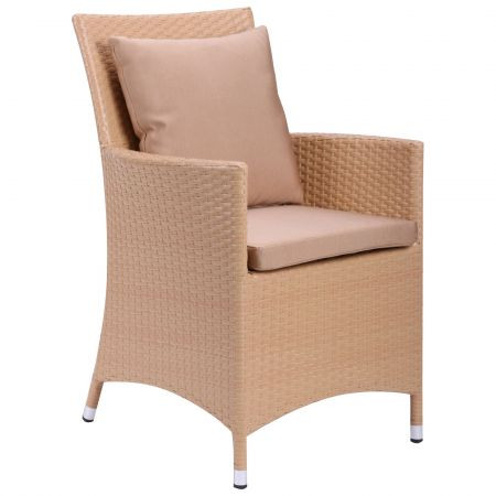 Комплект мебели MFF- Samana 6 (стол + 6 кресел) песочный