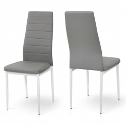 Стул обеденный BIO- Grace Рио (Белый/ Светло-Серый) 