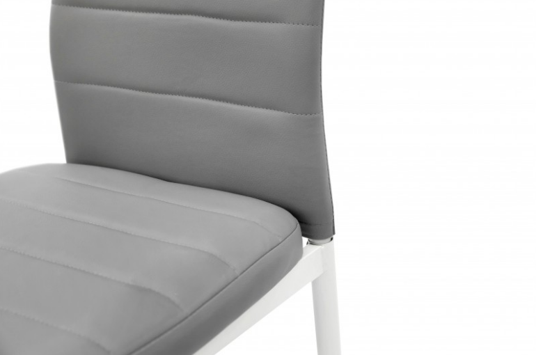 Стул обеденный BIO- Grace Рио (Белый/ Светло-Серый) 