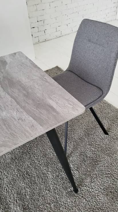 Стол обеденный VTR- TM-100 (калакатта грей/черный) 