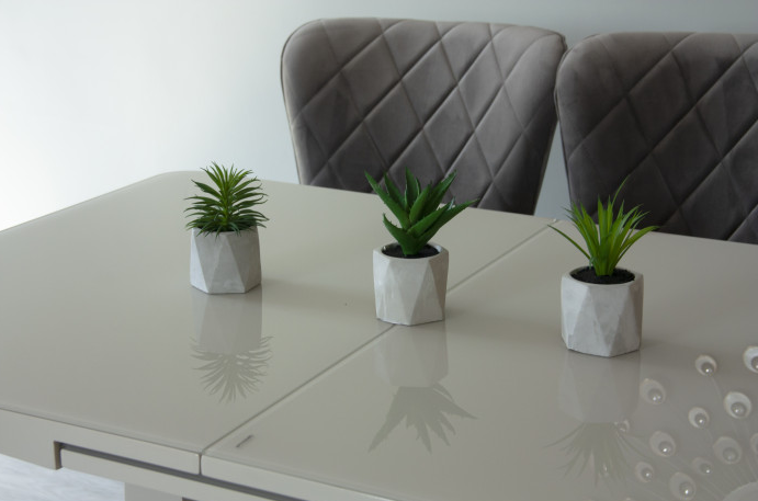 Стол Premium EVRO- Concord T-904, 120х80, светло серый, бежевый