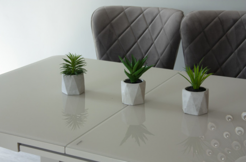 Стол Premium EVRO- Concord T-904, 120х80, светло серый, бежевый