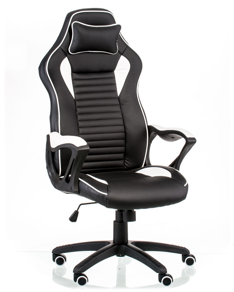 Кресло офисноеTPRO- геймерское Nеro black/white E5371
