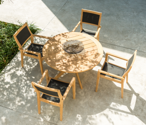 Стул Alexander Rose TEA- ROBLE HIGHBACK ARMCHAIR SLING