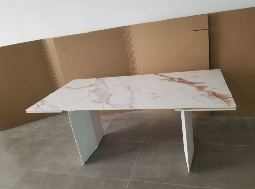 Стол керамический CON- REAL GOLDEN CARRARA