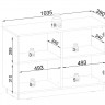Комод  Perfect Home Royal K104 Бежевый
