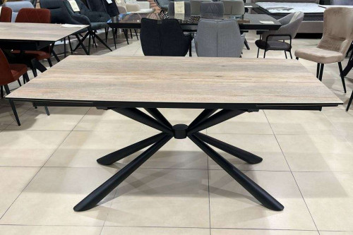Стол керамический раздвижной Avn-STAV 160-240x90 Ceramic Wooden